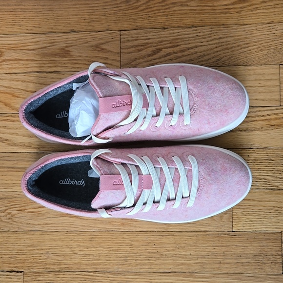 NEW Women's Allbirds Pink Wool Cruiser Shoes - Size 11 - Picture 2 of 6